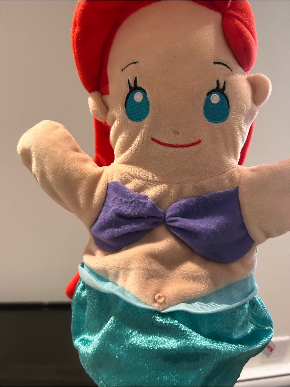 Ariel hand puppet
